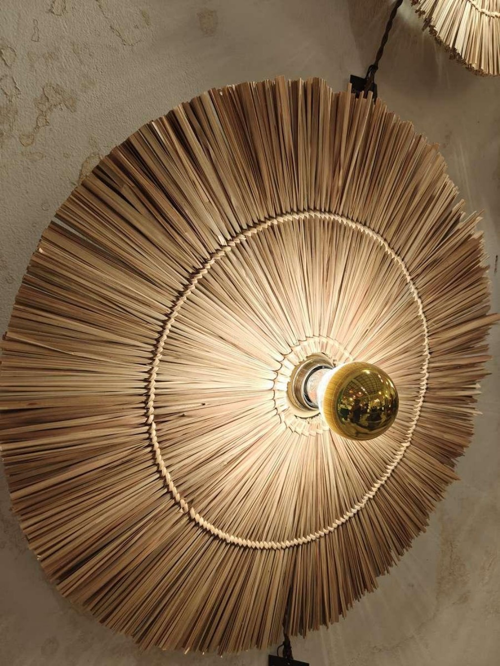 Sun Disc Wall Light